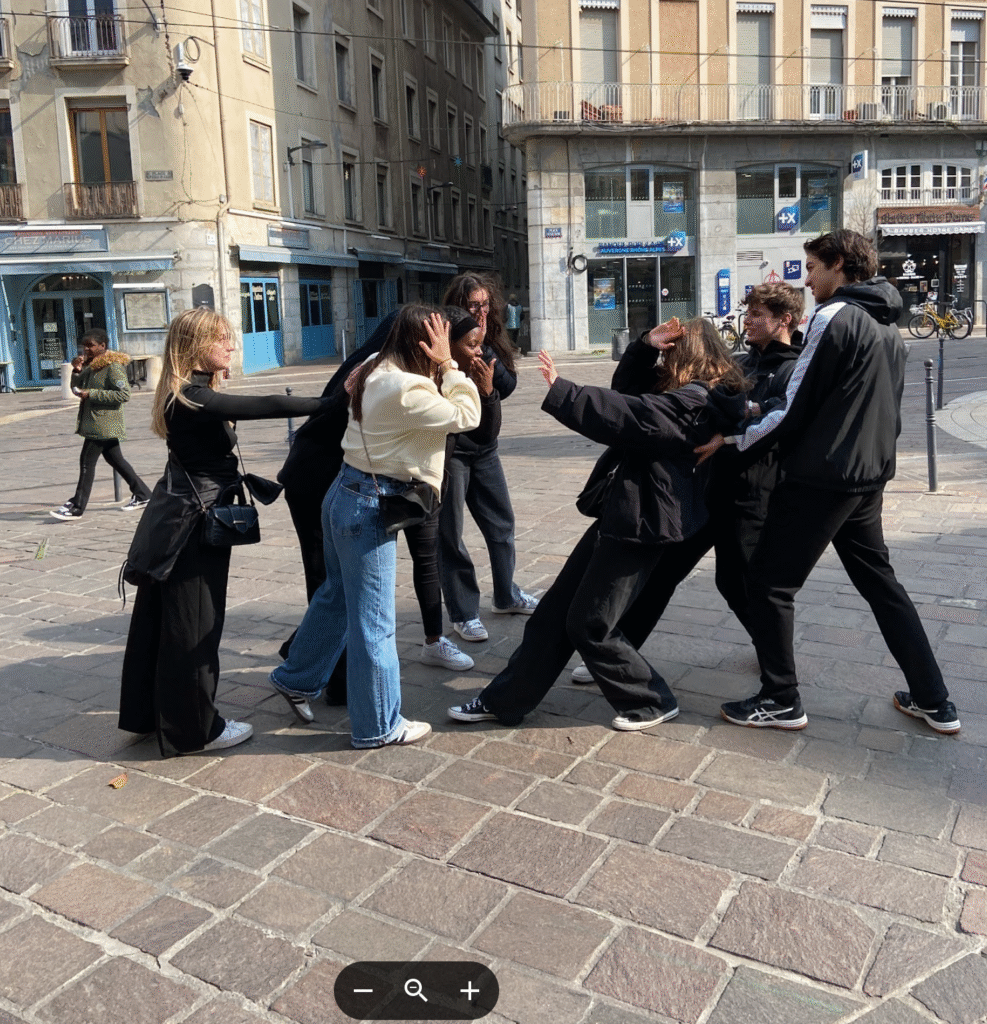 Street marketing Grenoble
