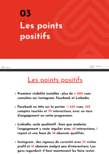 Points positifs